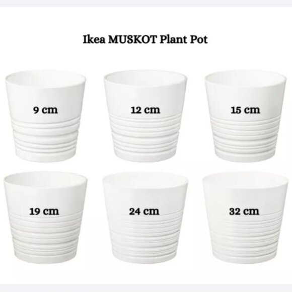IKEA - MUSKOT Plant Pot = 15cm - Picture 13 of 14